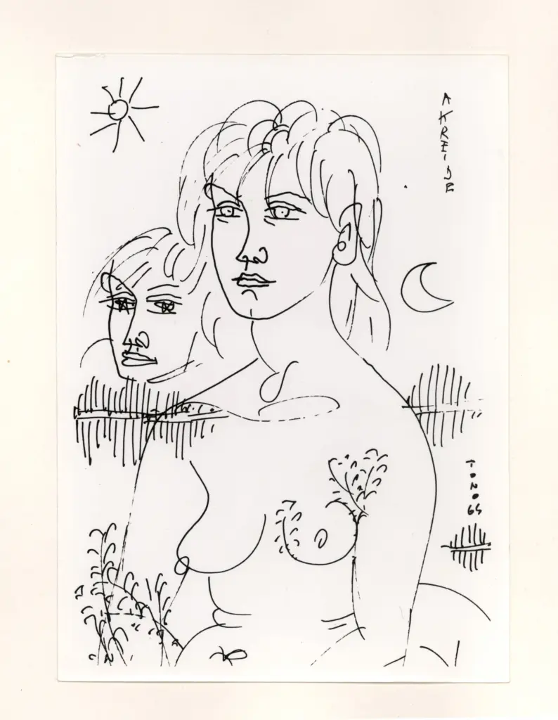 Anonimo , Zancanaro, Antonio - sec. XX - Akreidea , fronte