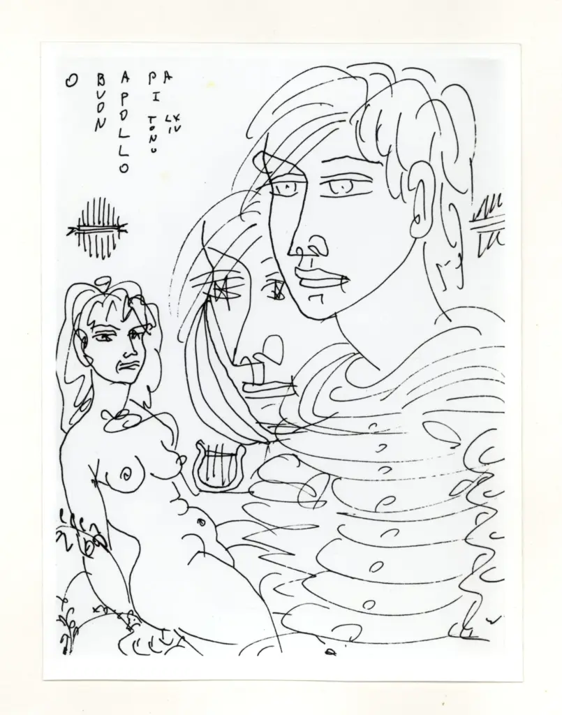 Anonimo , Zancanaro, Antonio - sec. XX - Buon Apollo , fronte