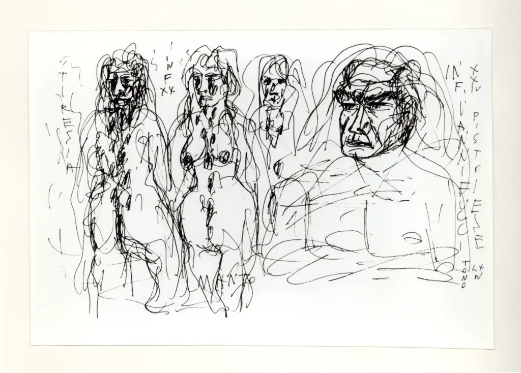 Anonimo , Zancanaro, Antonio - sec. XX - Inferno , fronte