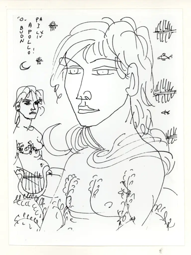 Anonimo , Zancanaro, Antonio - sec. XX - Buon Apollo , fronte