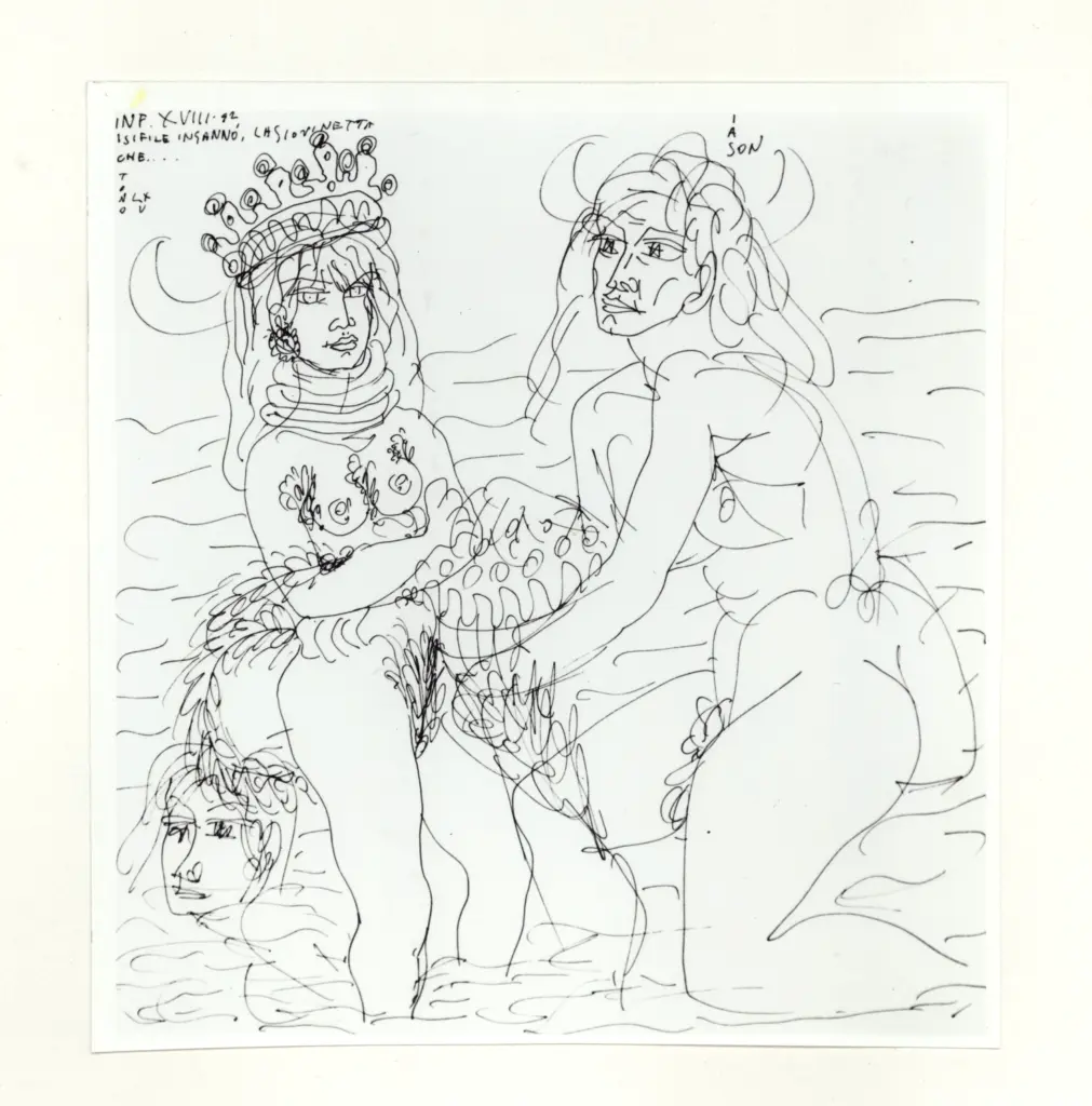 Anonimo , Zancanaro, Antonio - sec. XX - Inferno , fronte