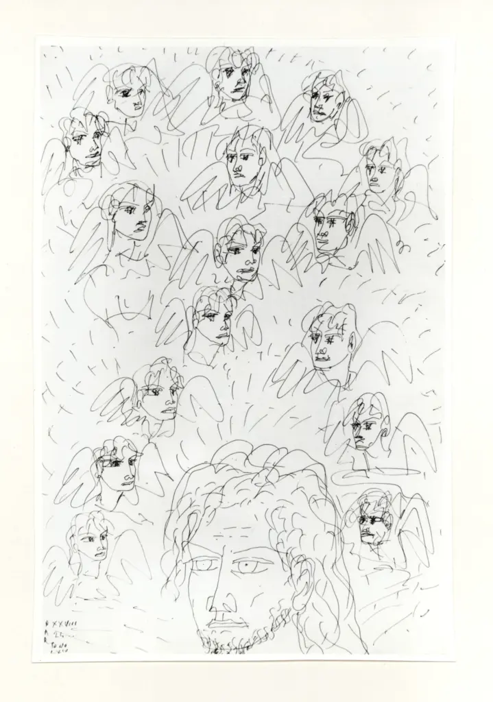 Anonimo , Zancanaro, Antonio - sec. XX - Inferno , fronte