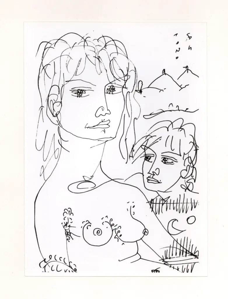 Anonimo , Zancanaro, Antonio - sec. XX - Disegno , fronte