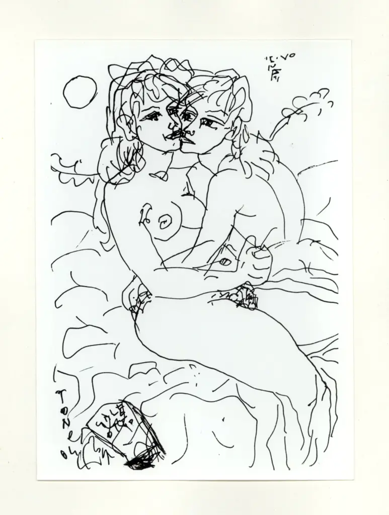 Anonimo , Zancanaro, Antonio - sec. XX - Inferno , fronte