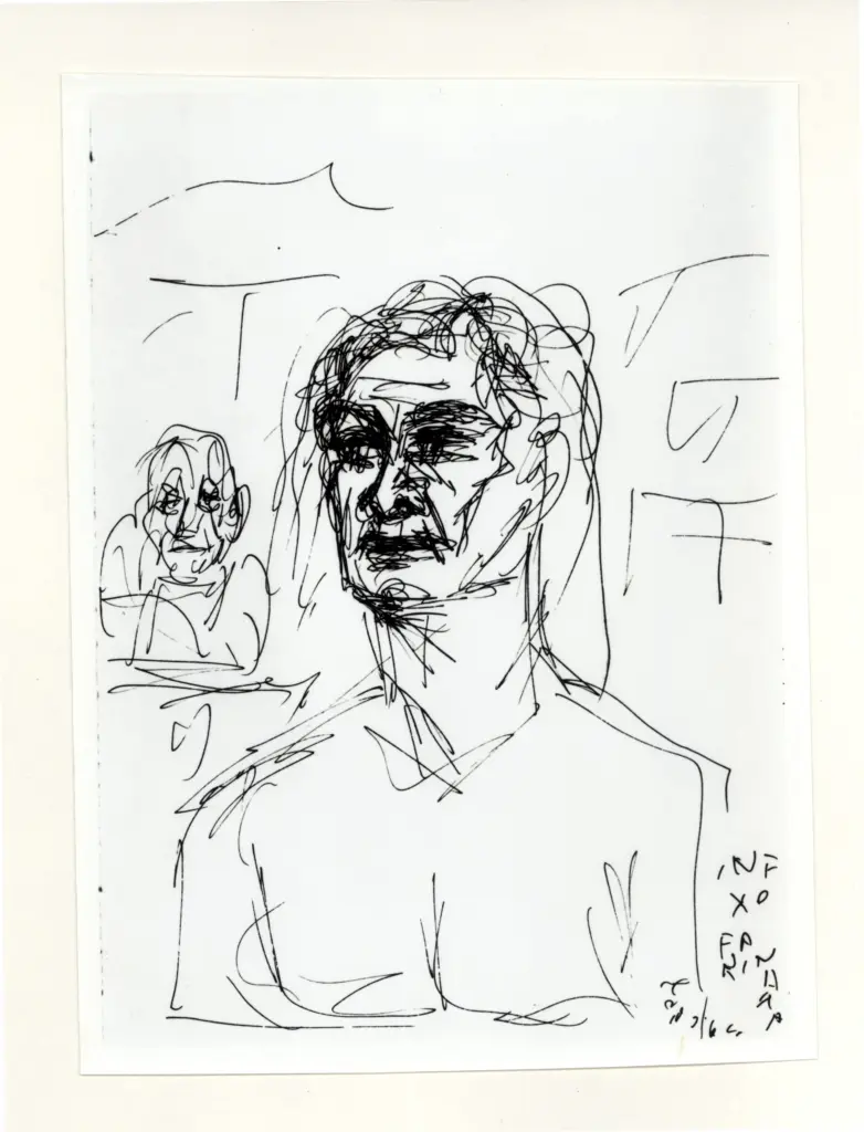 Anonimo , Zancanaro, Antonio - sec. XX - Farinata , fronte