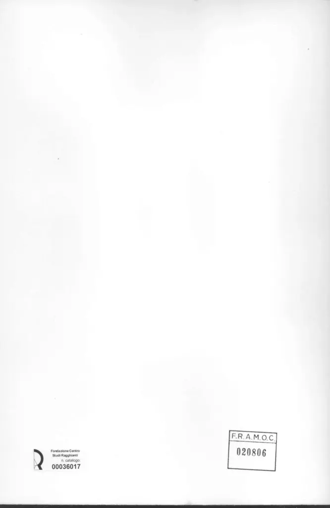 Anonimo , Zancanaro, Antonio - sec. XX - Farinata , retro