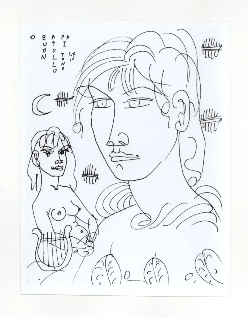 Anonimo , Zancanaro, Antonio - sec. XX - Buon Apollo , fronte