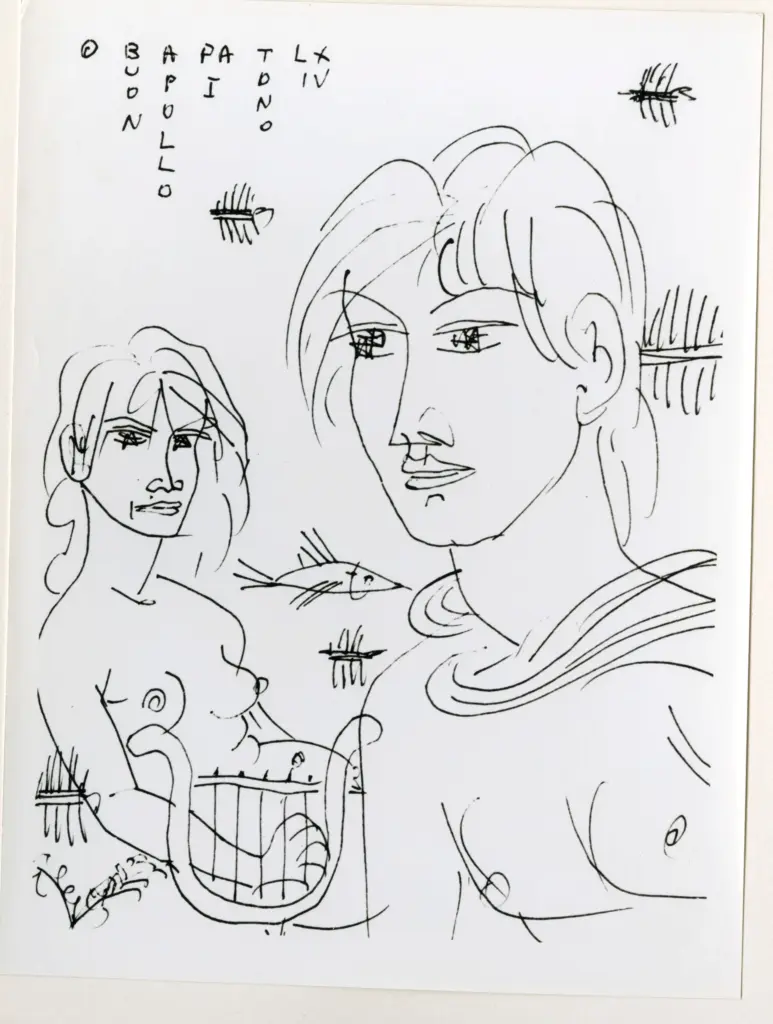 Anonimo , Zancanaro, Antonio - sec. XX - Buon Apollo , fronte