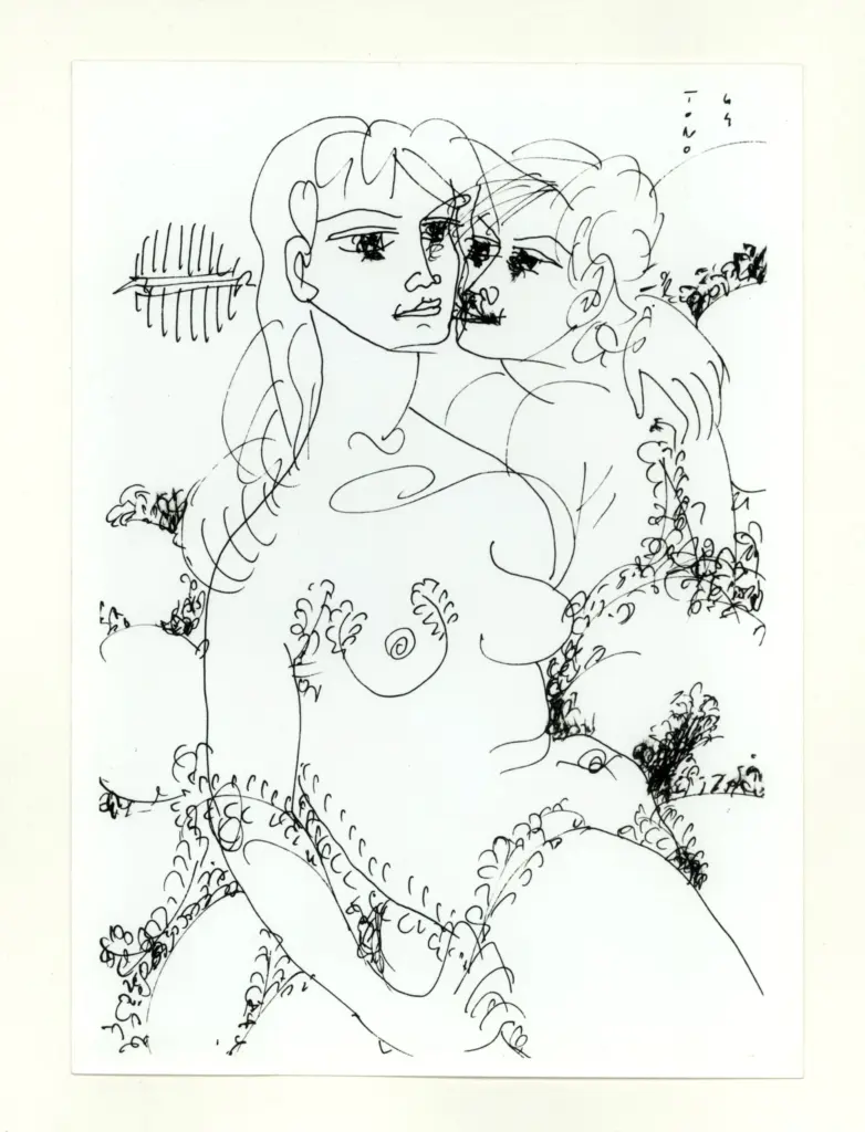 Anonimo , Zancanaro, Antonio - sec. XX - Disegno , fronte