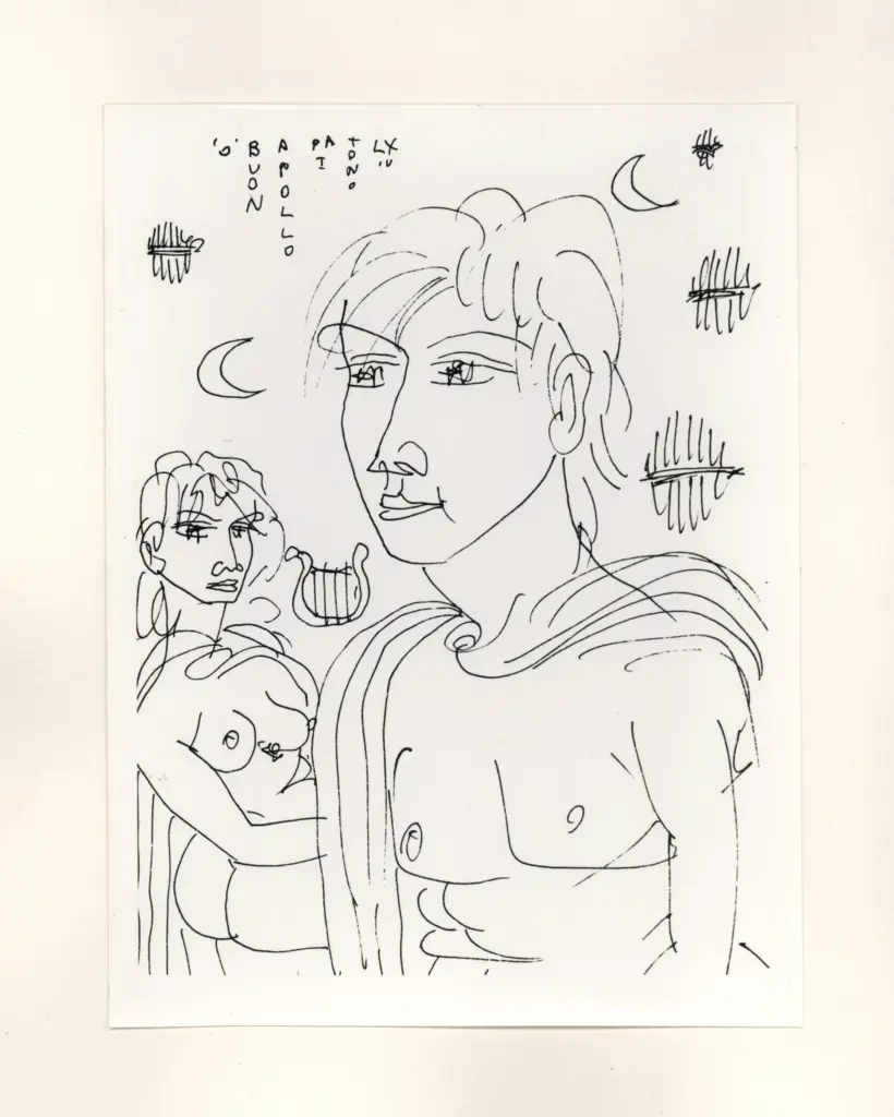 Anonimo , Zancanaro, Antonio - sec. XX - Buon Apollo , fronte