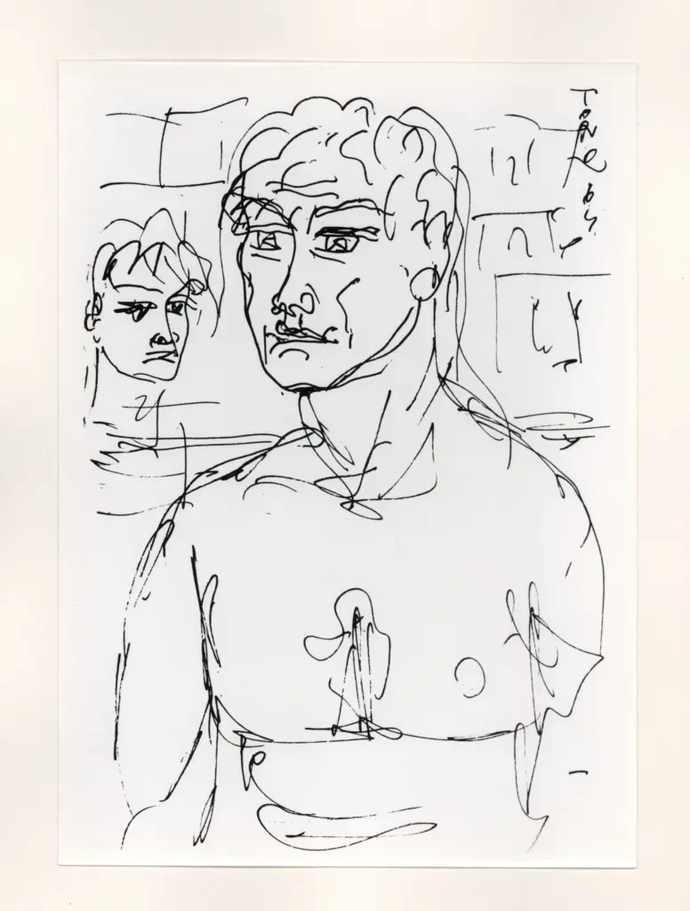 Anonimo , Zancanaro, Antonio - sec. XX - Disegno , fronte