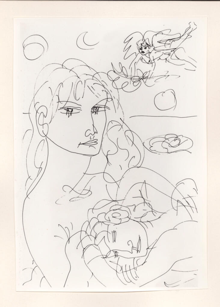Anonimo , Zancanaro, Antonio - sec. XX - Disegno , fronte
