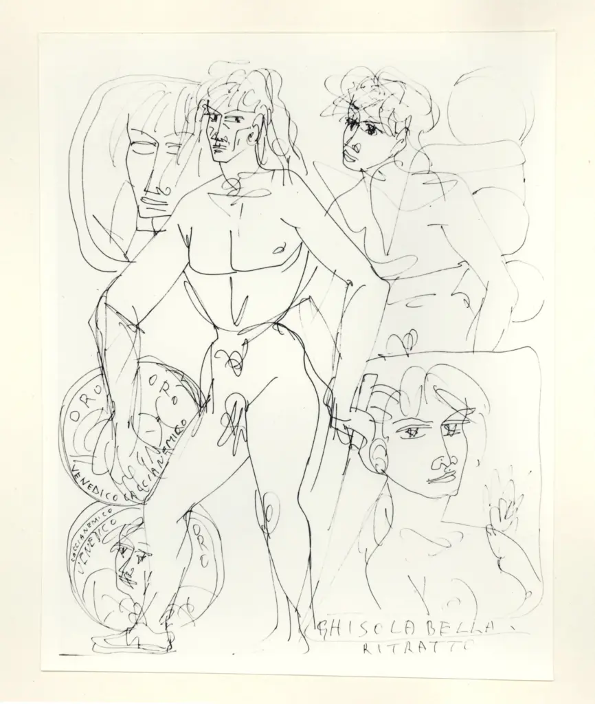 Anonimo , Zancanaro, Antonio - sec. XX - Ghisola bella