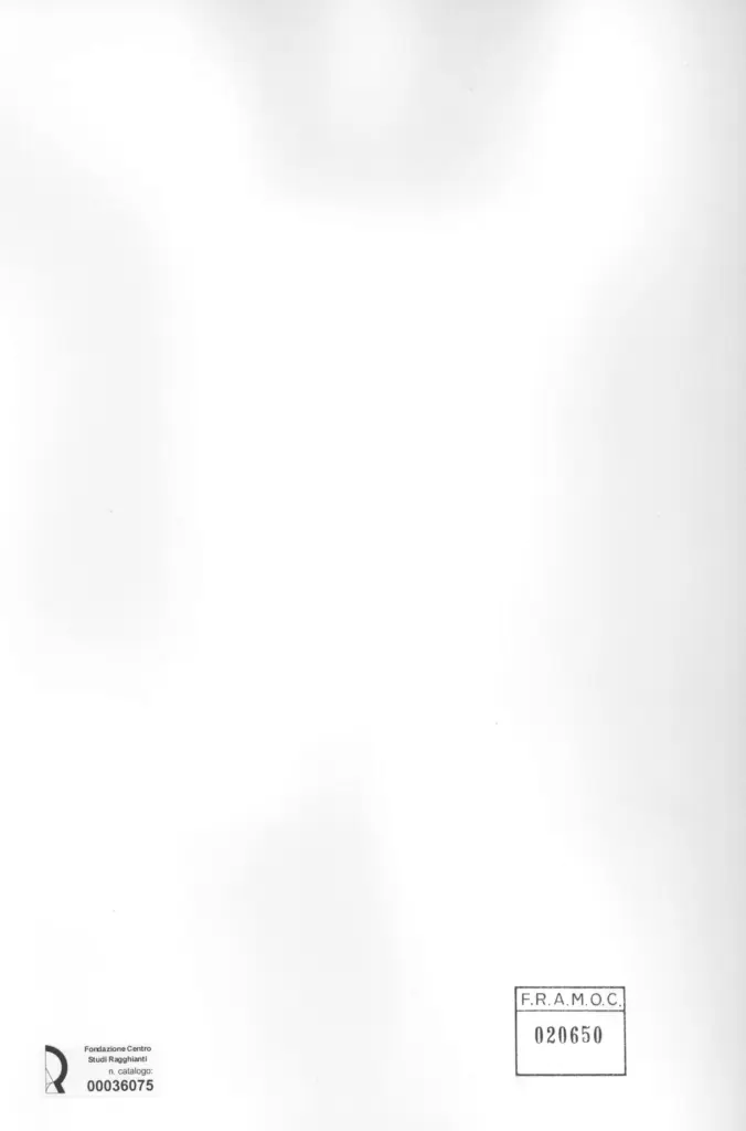 Anonimo , Zancanaro, Antonio - sec. XX - Purgatorio XXXII , retro