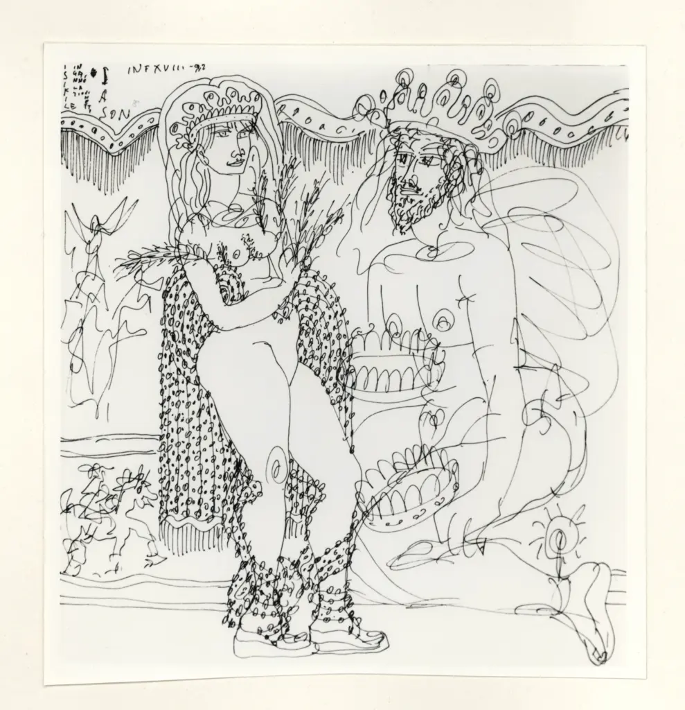 Anonimo , Zancanaro, Antonio - sec. XX - Isifile e Iason [...] , fronte