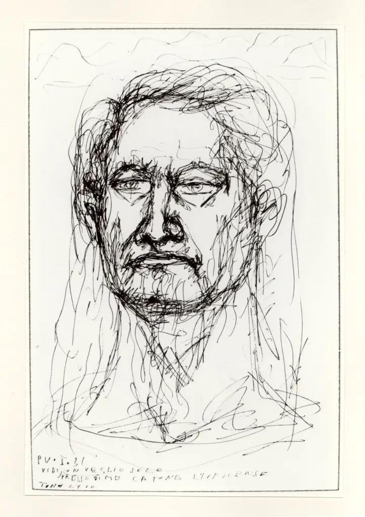 Anonimo , Zancanaro, Antonio - sec. XX - Catone l'uticense , fronte