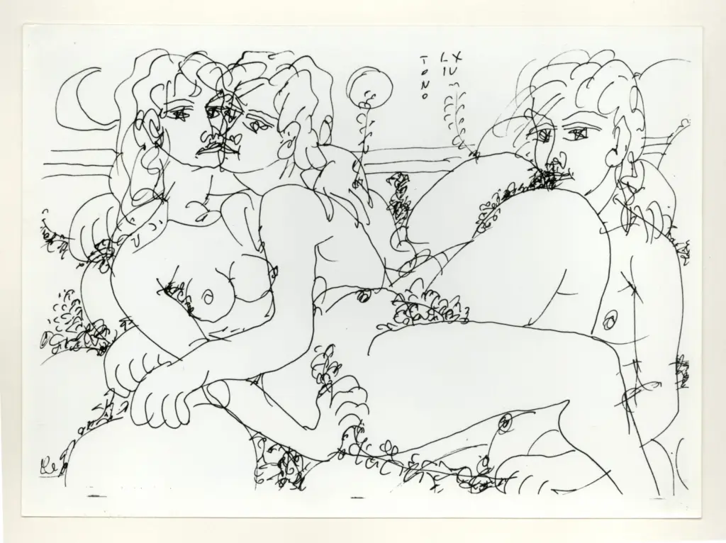 Anonimo , Zancanaro, Antonio - sec. XX - Disegno , fronte