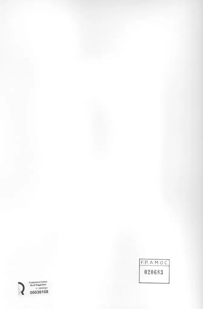 Anonimo , Zancanaro, Antonio - sec. XX - Rifattosi come pianta novella , retro