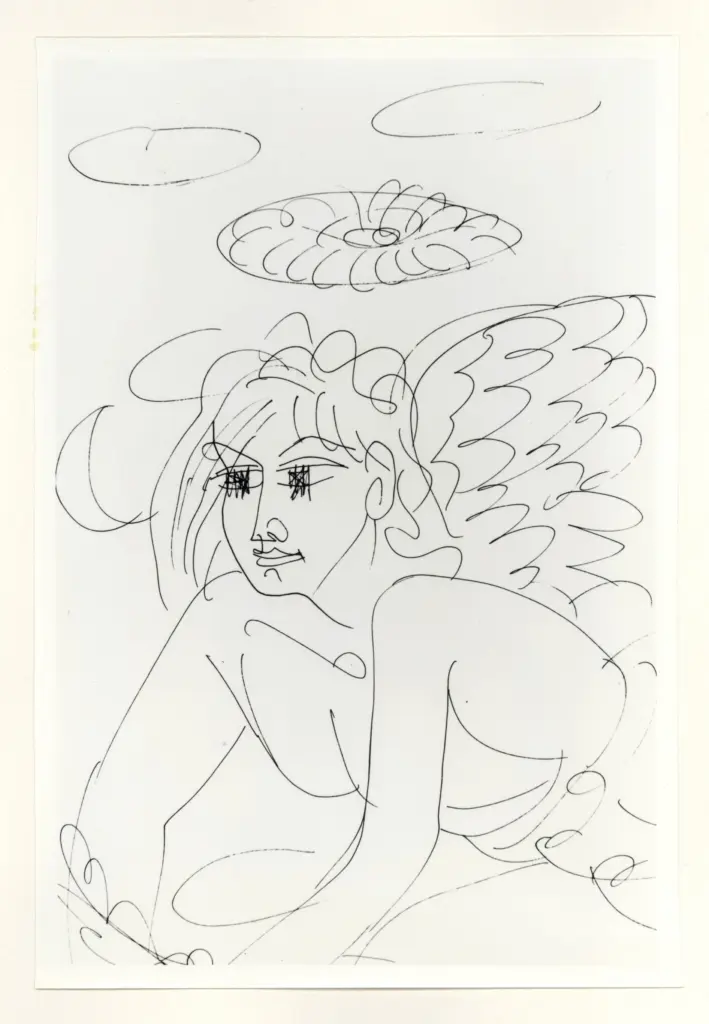 Anonimo , Zancanaro, Antonio - sec. XX - Angelo , fronte