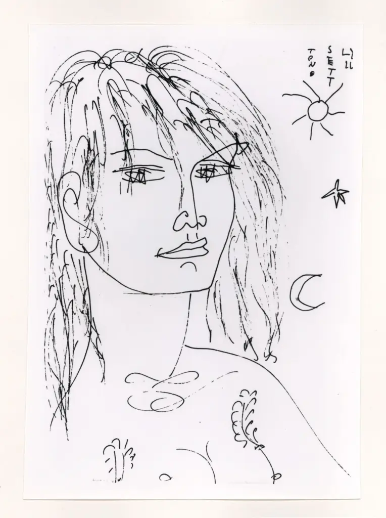 Anonimo , Zancanaro, Antonio - sec. XX - Figura femminile , fronte