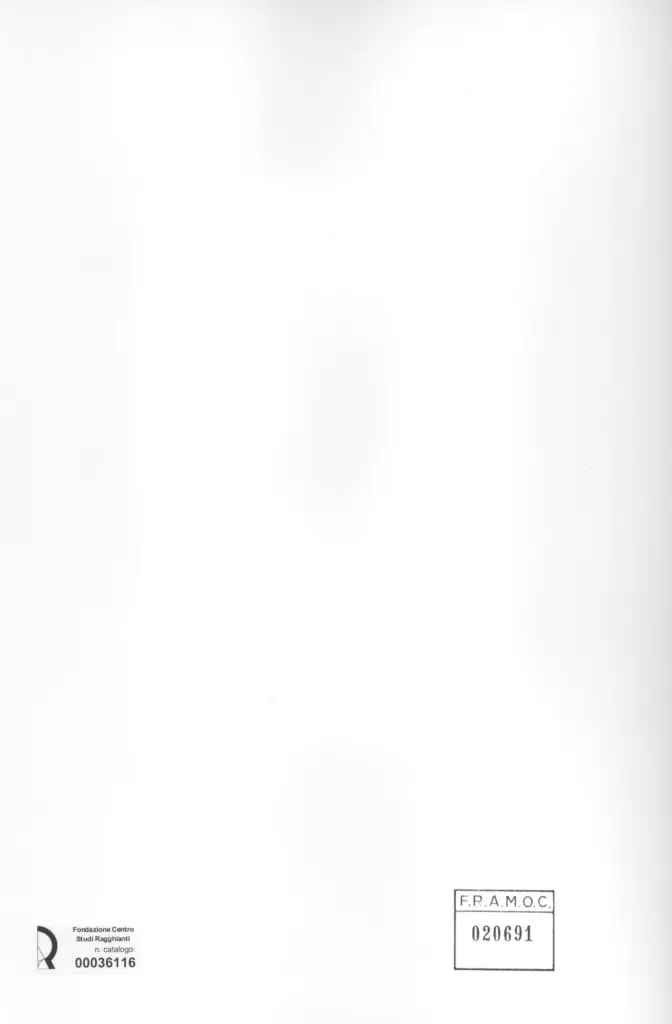 Anonimo , Zancanaro, Antonio - sec. XX - Paradiso XV , retro