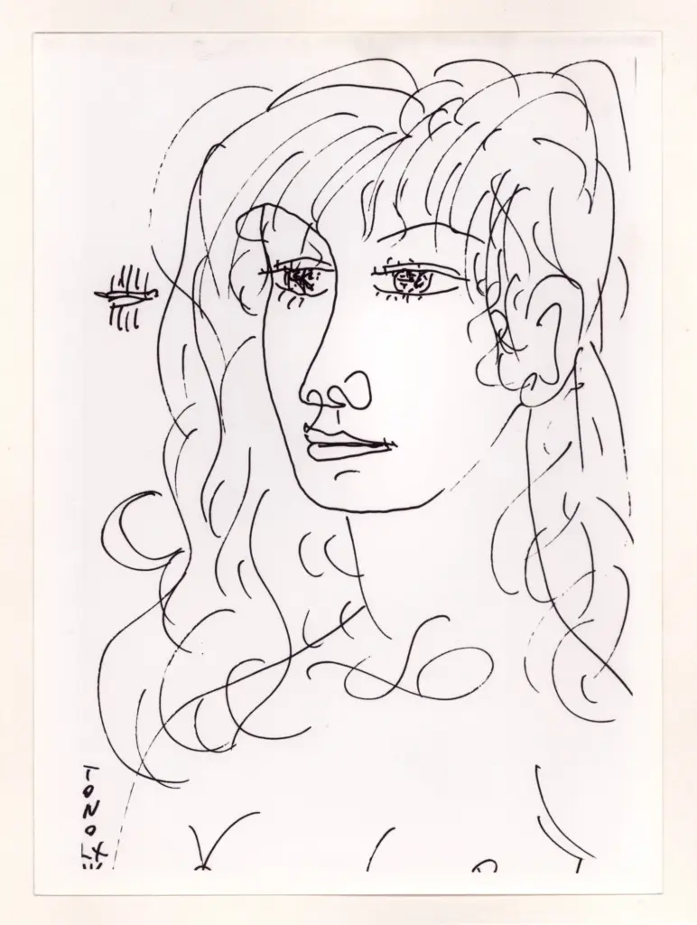 Anonimo , Zancanaro, Antonio - sec. XX - Figura femminile , fronte