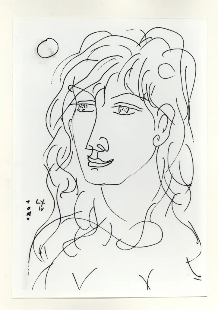 Anonimo , Zancanaro, Antonio - sec. XX - Figura femminile , fronte