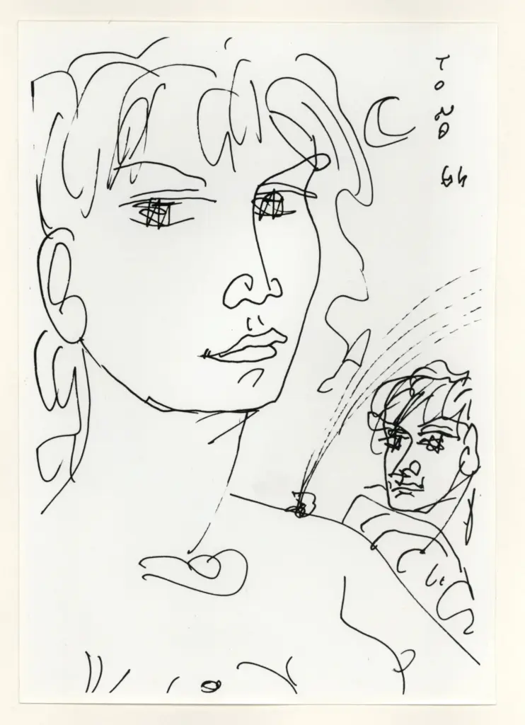 Anonimo , Zancanaro, Antonio - sec. XX - Disegno , fronte