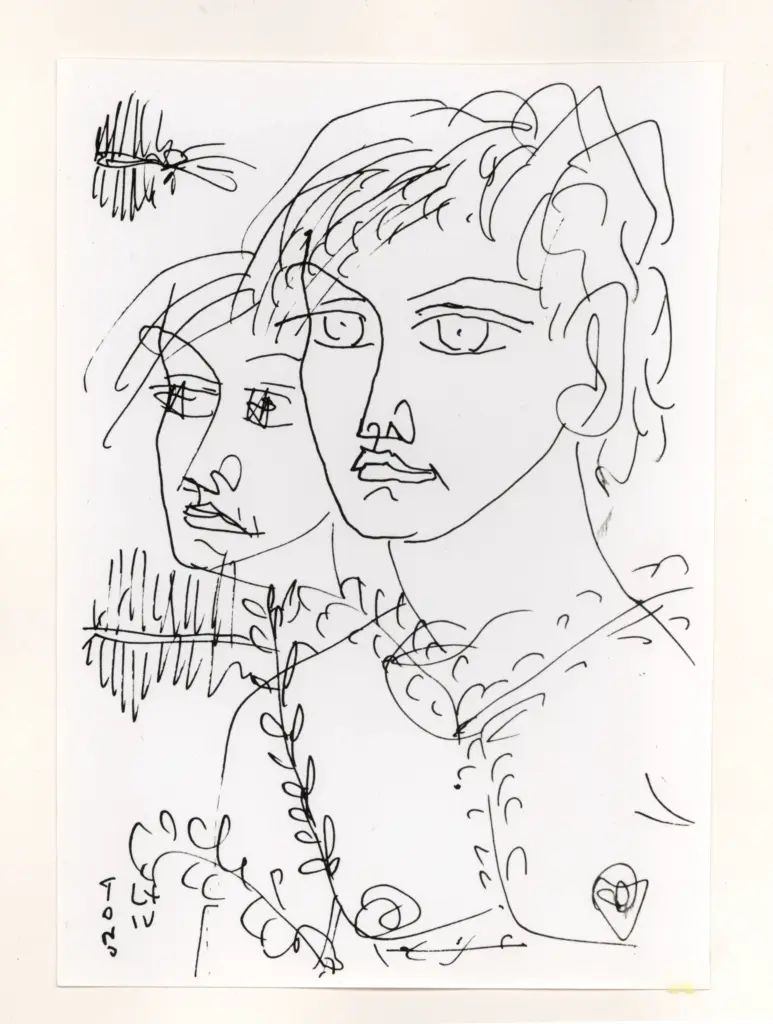 Anonimo , Zancanaro, Antonio - sec. XX - Disegno , fronte