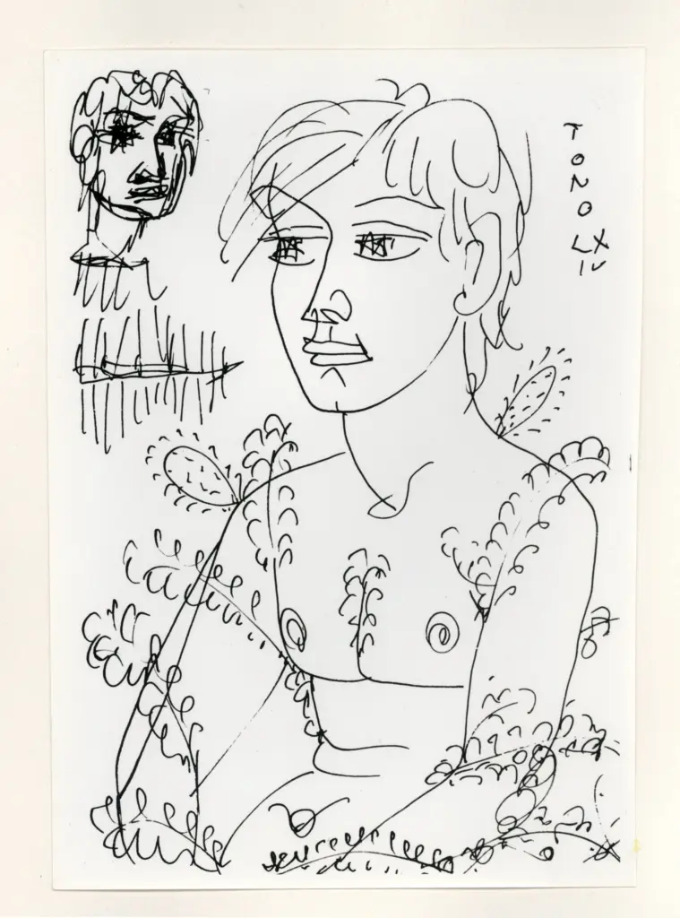 Anonimo , Zancanaro, Antonio - sec. XX - Disegno , fronte