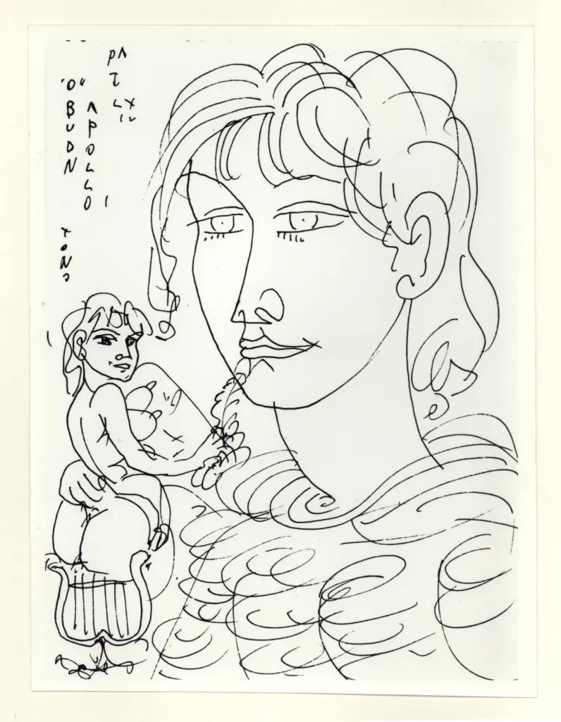 Anonimo , Zancanaro, Antonio - sec. XX - Buon Apollo , fronte