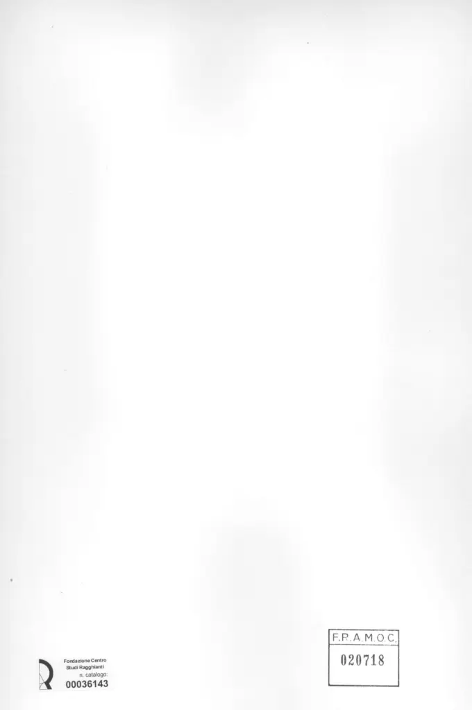 Anonimo , Zancanaro, Antonio - sec. XX - Paradiso I - Beatrice , retro