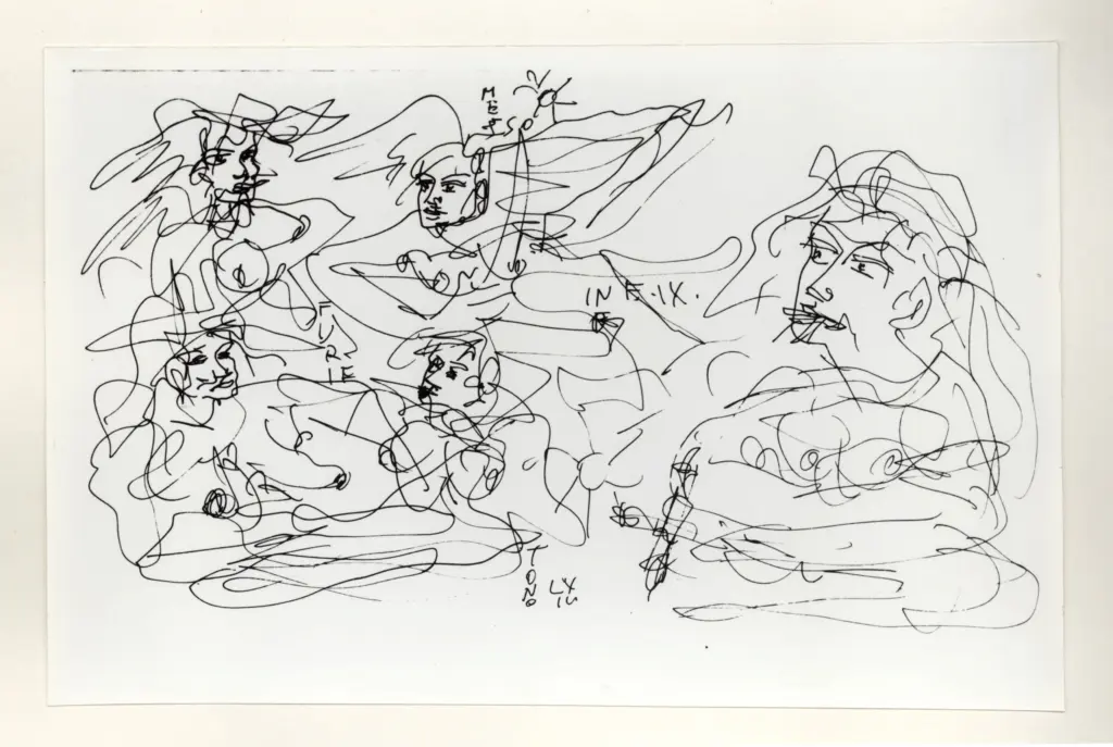 Anonimo , Zancanaro, Antonio - sec. XX - Inferno IX , fronte