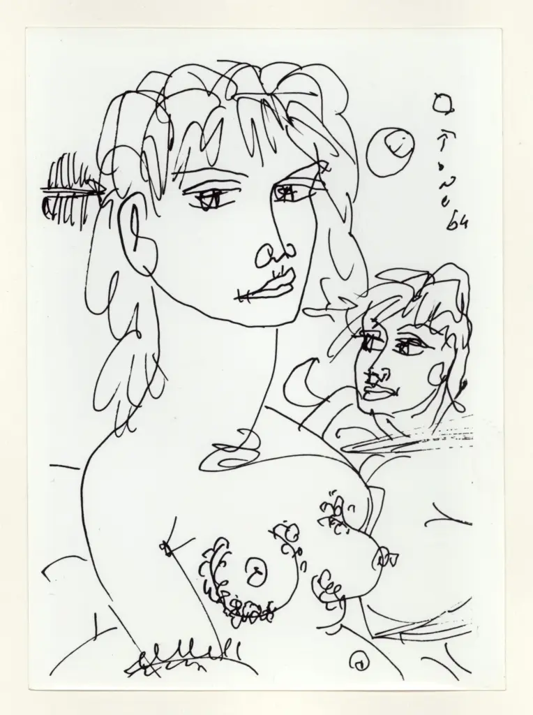 Anonimo , Zancanaro, Antonio - sec. XX - Disegno , fronte