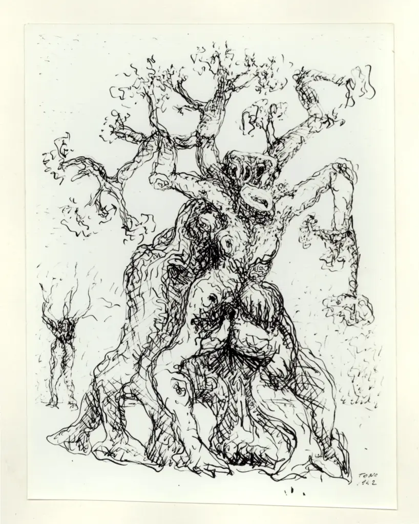 Anonimo , Zancanaro, Antonio - sec. XX - Disegno , fronte