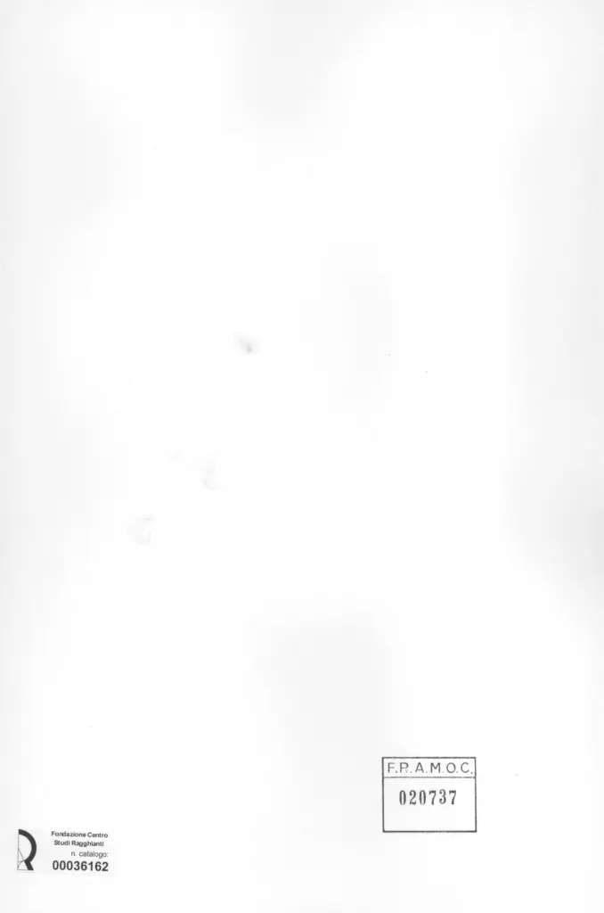 Anonimo , Zancanaro, Antonio - sec. XX - Inferno V - Tristano e Isotta , retro