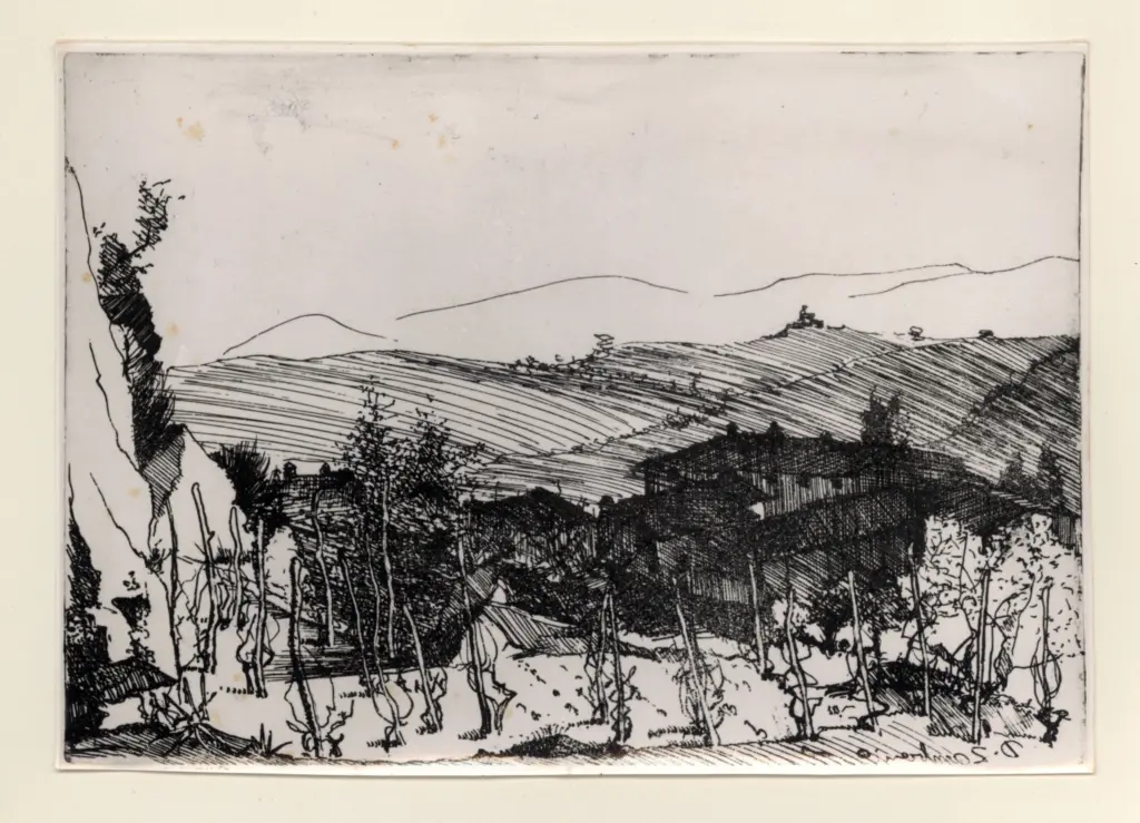 Anonimo , Zancalli, Giuseppe - sec. XX - Disegno , fronte