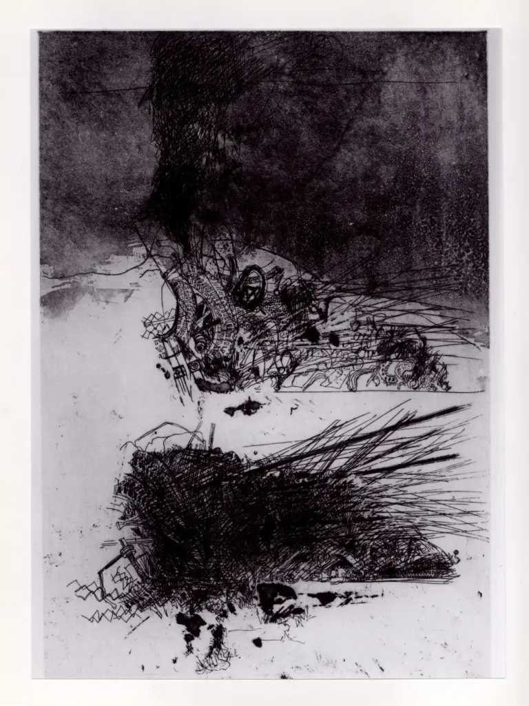 Anonimo , Zigaina, Giuseppe - sec. XX - Qualcosa che brucia , fronte