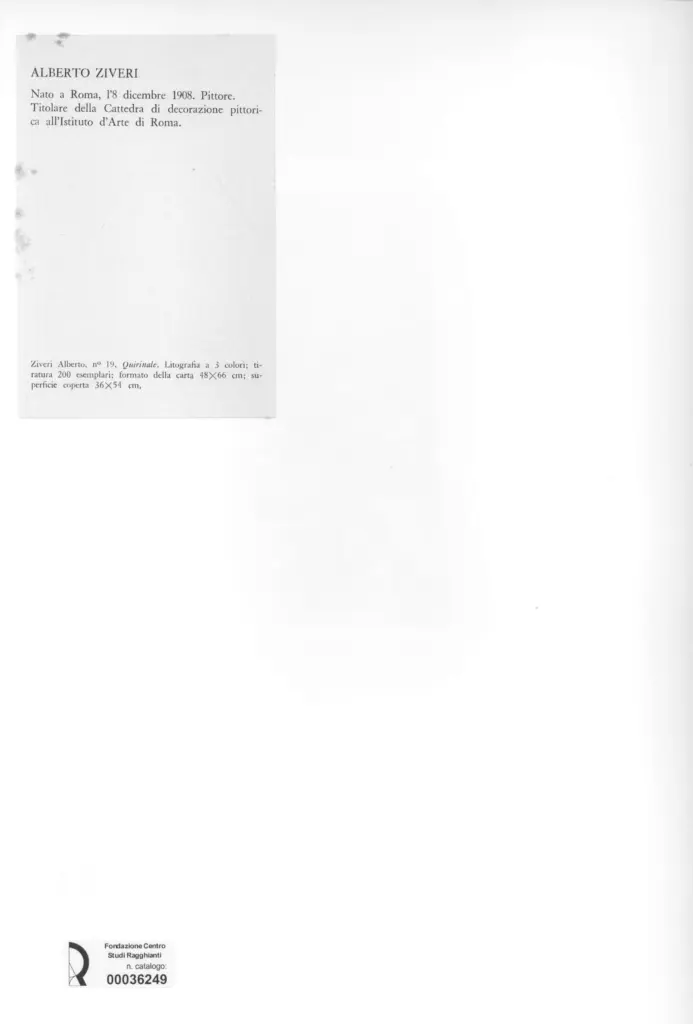 Anonimo, Anonimo , retro