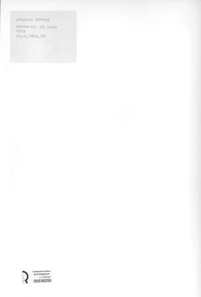 Anonimo, Anonimo , retro