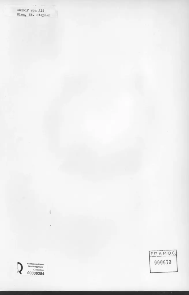 Anonimo , Alt, Rudolf - - , retro