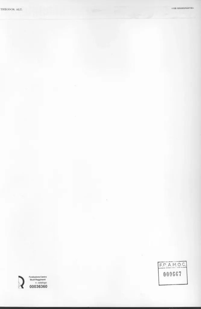 Anonimo , Alt, Theodor - sec. XIX/ XX - Die Kegelpartie , retro