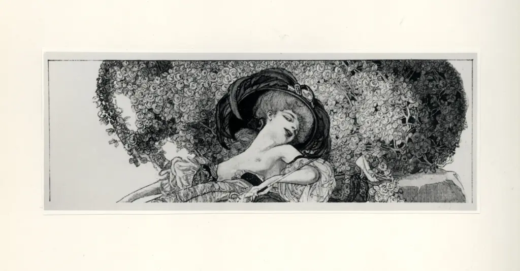 Anonimo , von Bayros, Franz - - , fronte