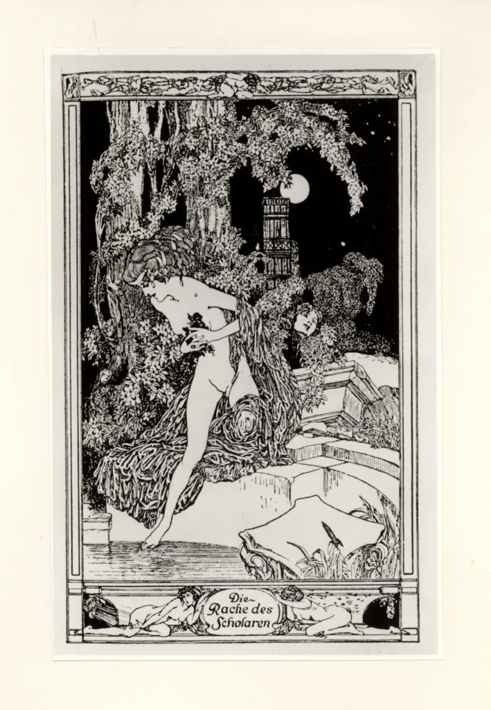 Anonimo , von Bayros, Franz - - , fronte