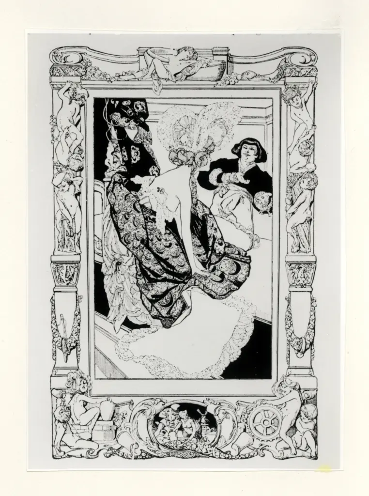 Anonimo , von Bayros, Franz , fronte