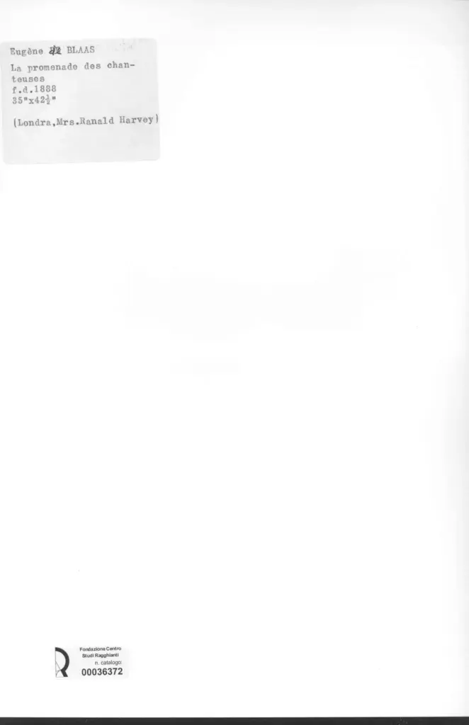 Anonimo , de Blaas, Eugene - sec. XIX - Le promenade des chanteuses , retro