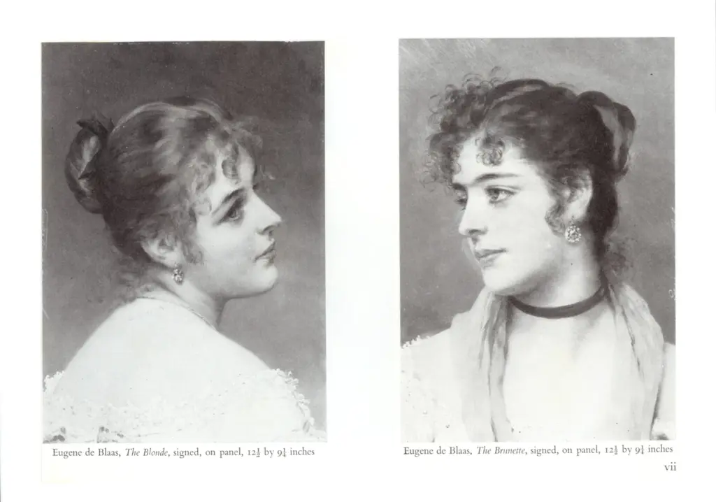 Anonimo , de Blaas, Eugene - sec. XIX/ XX - The Blonde , fronte