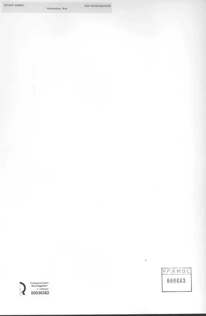 Anonimo , Canon, Johann - sec. XIX - DER RUDENMEISTER , retro