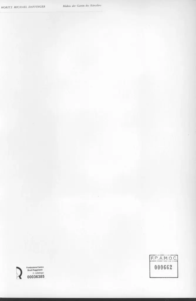 Anonimo , Daffinger, Moritz Michael - sec. XVIII/ XIX - Bildnis der Gattin des K&uuml;nstlers , retro