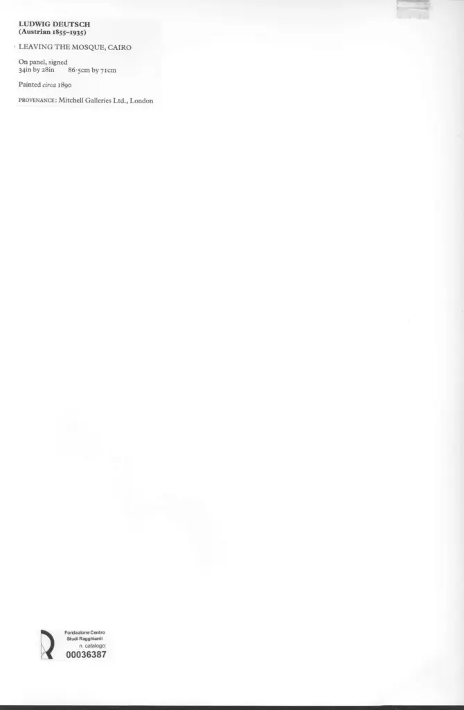 Anonimo , Deutsch, Ludwig - sec. XIX , retro